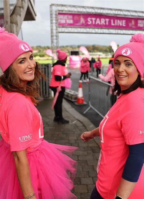 People Take Part In Breast Cancer Ireland S Great Pink Run