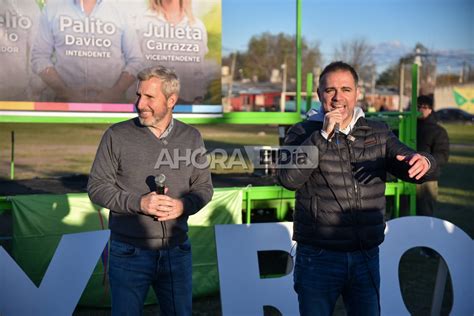 Rogelio Frigerio Visit Gualeguaych Y Recorri El Barrio Zabalet Junto