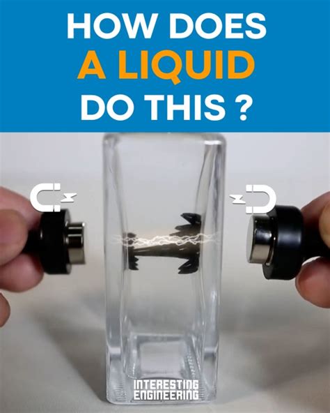 Interesting Engineering on LinkedIn: This liquid is magnetic | 320 comments