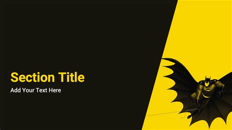 Free Free Batman Powerpoint Template Prezentr