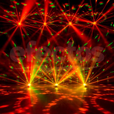 Super Astro LED Bigdipper L001 6X3W Efecto LED Dmx DJ