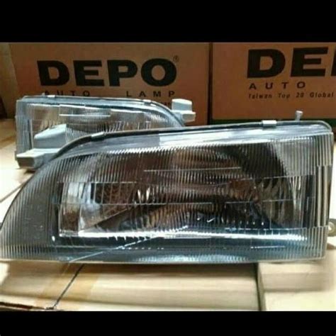 Jual LAMPU DEPAN HEADLAMP GREAT COROLLA MEREK DEPO Shopee Indonesia