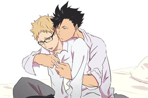 Pin By ᵀᴵᴺᵞˢᵁᴳᴬᴿ• On Kuroo X Tsukki Haikyuu Tsukishima Haikyuu Anime