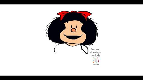 Cómo Dibujar A Mafalda Youtube