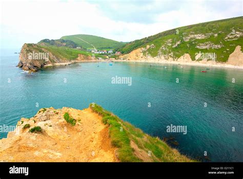 Lulworth Cove Dorset England Uk Top Tourist Attraction On English