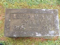 Louise A Mckay Shipley M Morial Find A Grave