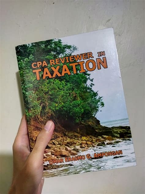 CPA Reviewer In Taxation By Ampongan 2020 Ed Hobbies Toys Books