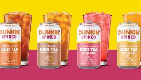 Dunkin Spiked A New Twist On Iced Coffee And Tea