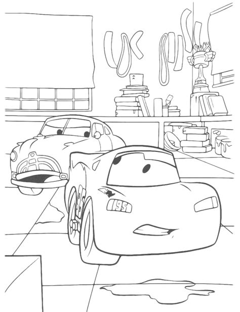 Doc Hudson Coloring Pages