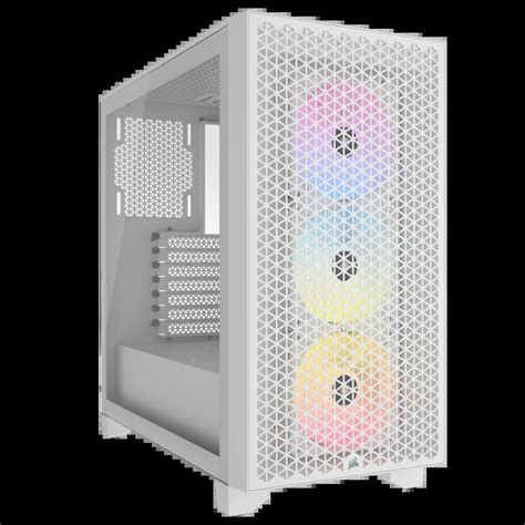 3000D RGB AIRFLOW Mid-Tower PC Case – White | CORSAIR