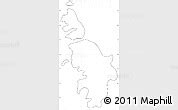 Blank Simple Map Of Isla Espiritu Santo No Labels