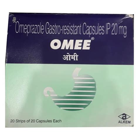 Omee Omeprazole Capsule 20 Mg At Rs 750 Box In Kolkata ID 2850522464097