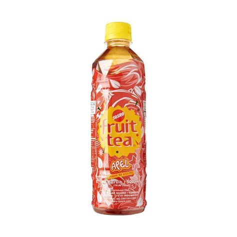 Promo Fruit Tea Apple Bottle 500 Ml Diskon 6 Di Seller Frestive