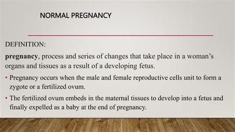 Pregnancy Ppt