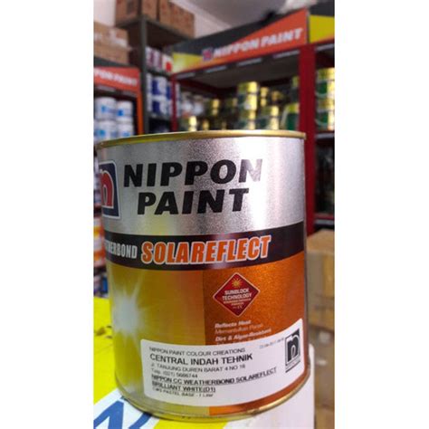 Jual NIPPON WEATHERBOND SOLAREFLECT BRILLIANT WHITE CAT TEMBOK