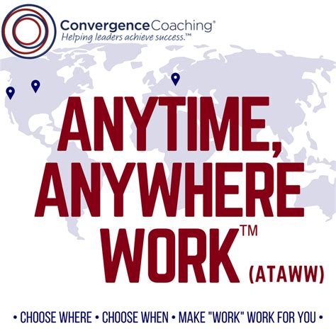 Anytime, Anywhere Work™ Services - ConvergenceCoaching, LLC