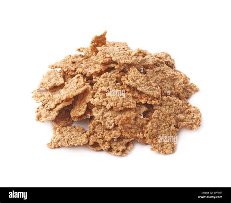 Pile Of Whole Grain Cereal Flakes Stock Photo Alamy