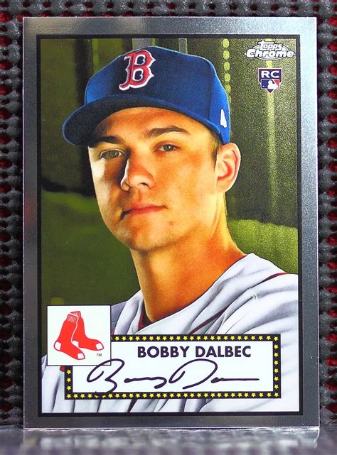 BOBBY DALBEC ROOKIE CARD 2021 TOPPS CHROME PLATINUM ANNIVERSARY 29