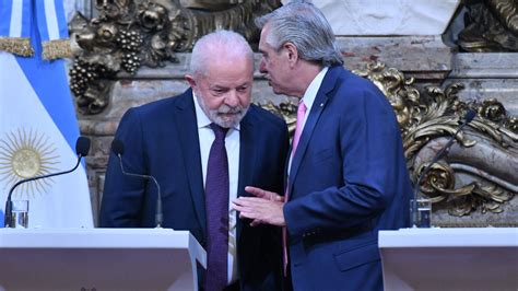 Alberto Fernández Con Lula Chicana Furcio Y Moneda Común