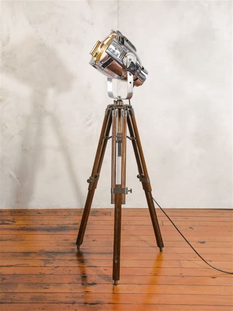 Floor Lamp Spotlight Theatre Lamp Aluminium Brass Catawiki