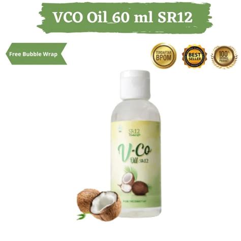 Jual VCO Minyak Kelapa Murni SR12 60 Ml Vico Virgin Coconut Oil BPOM