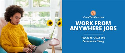 Work From Anywhere Jobs Top 20 For 2022 And Companies Hiring Remote