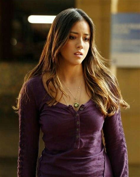 Chloe Bennet Actress Daisy Johnson Quake Agents Of Shield