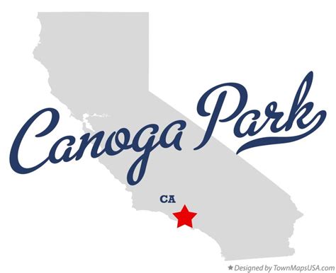 Map Of Canoga Park Ca - Florida Gulf Map