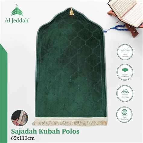 Jual Sajadah Kubah Polos Al Jeddah Original X Sejadah Turki Tebal