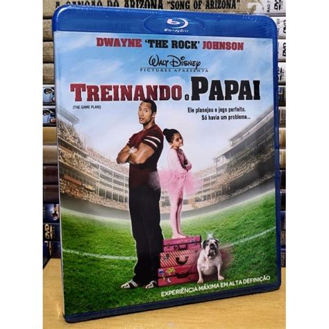 Blu Ray Treinando O Papai Dwayne Johnson Original Lacrado Disney