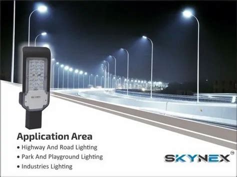 Skynex OEM Cool White 50 Watt Lens Type LED Street Light For Lighting