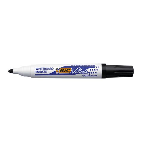 Bic Velleda 1701 Bullet Tip Black Whiteboard Markers 48Pk