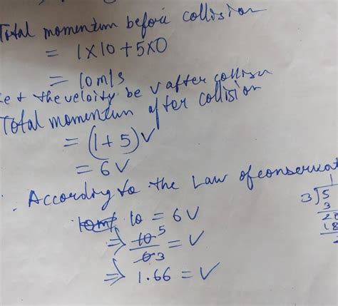 An Object Of Mass Kg Travelling In A Straight Line With A Velocity Of