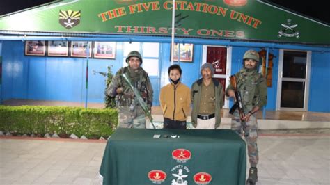 Arunachal Assam Rifles Apprehendes Two Insurgents Of Enng Group In