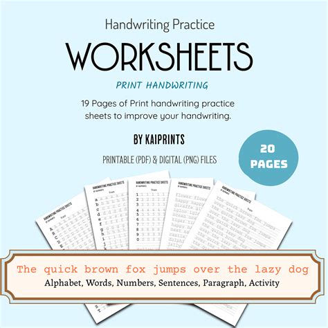 Free Adult Handwriting Practice Sheets Download Free Adult Handwriting Practice Sheets Png