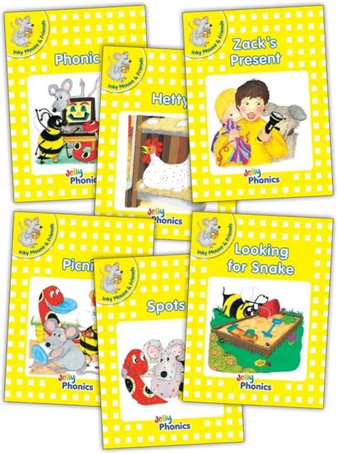 Jolly Phonics Readers Level 2 Inky Mouse And Friends Bdl Books