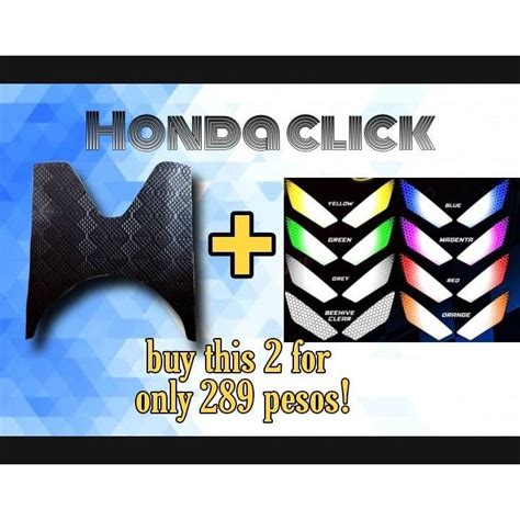 Rubber Matting For Honda Click V V Lazada Ph