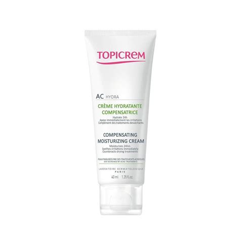 TOPICREM AC Hydra Crème Hydratante Compensatrice 40 ml Redcare Pharmacie