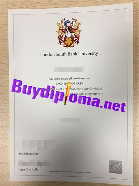 How Can I Shopping Fake London South Bank University Degree? | Fake ...