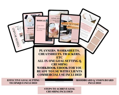 Advanced Goal Setting Crushing Workbookebook Vol 2 Life Etsy