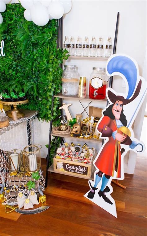 Karas Party Ideas Peter Pan In Neverland First Birthday Party Karas