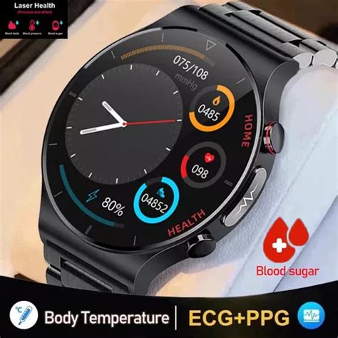 Reloj Inteligente Ecg Ppg Sport Para Hombre Pantalla 360 Meses Sin