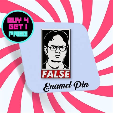 The Office Enamel Pin Etsy