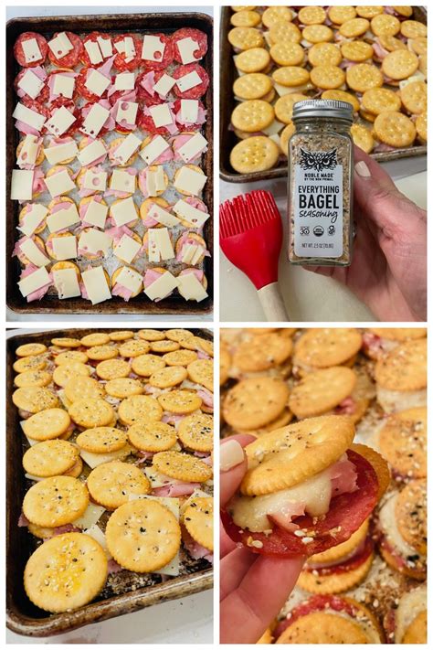 Ritz Cracker Party Sandwiches Recipe Party Sandwiches Ritz Crackers Ritz Cracker Recipes