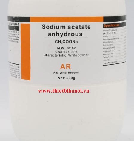 Hóa Chất Sodium acetate anhydrous hãng XiLong Thiết bị Hà Nội