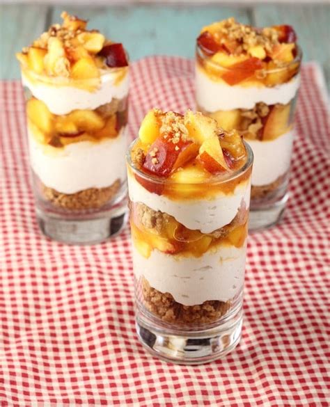 No Bake Peaches And Cream Cheesecake Miss In The Kitchen