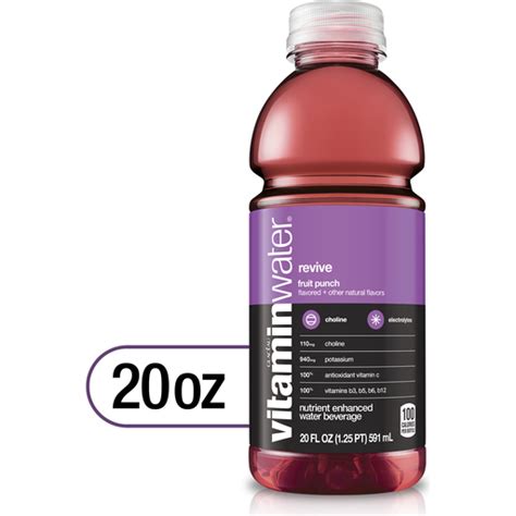 Glaceau Vitamin Water Revive Fruit Punch Water Foodtown