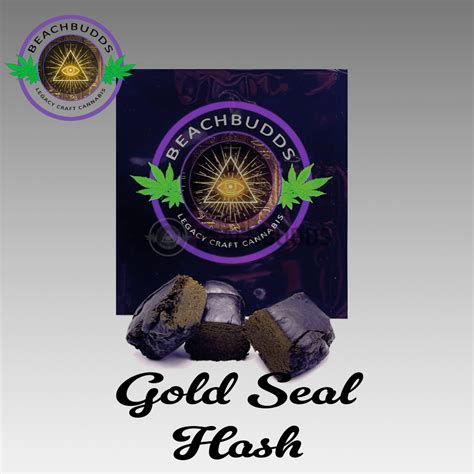 Gold Seal Hash Beach Budds