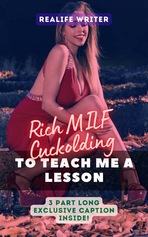 Rich MILF Cuckolding To Teach Me A Lesson