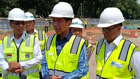 Jokowi Targetkan Proyek MRT Fase 2A Mulai Beroperasi 2027 Ini Progresnya